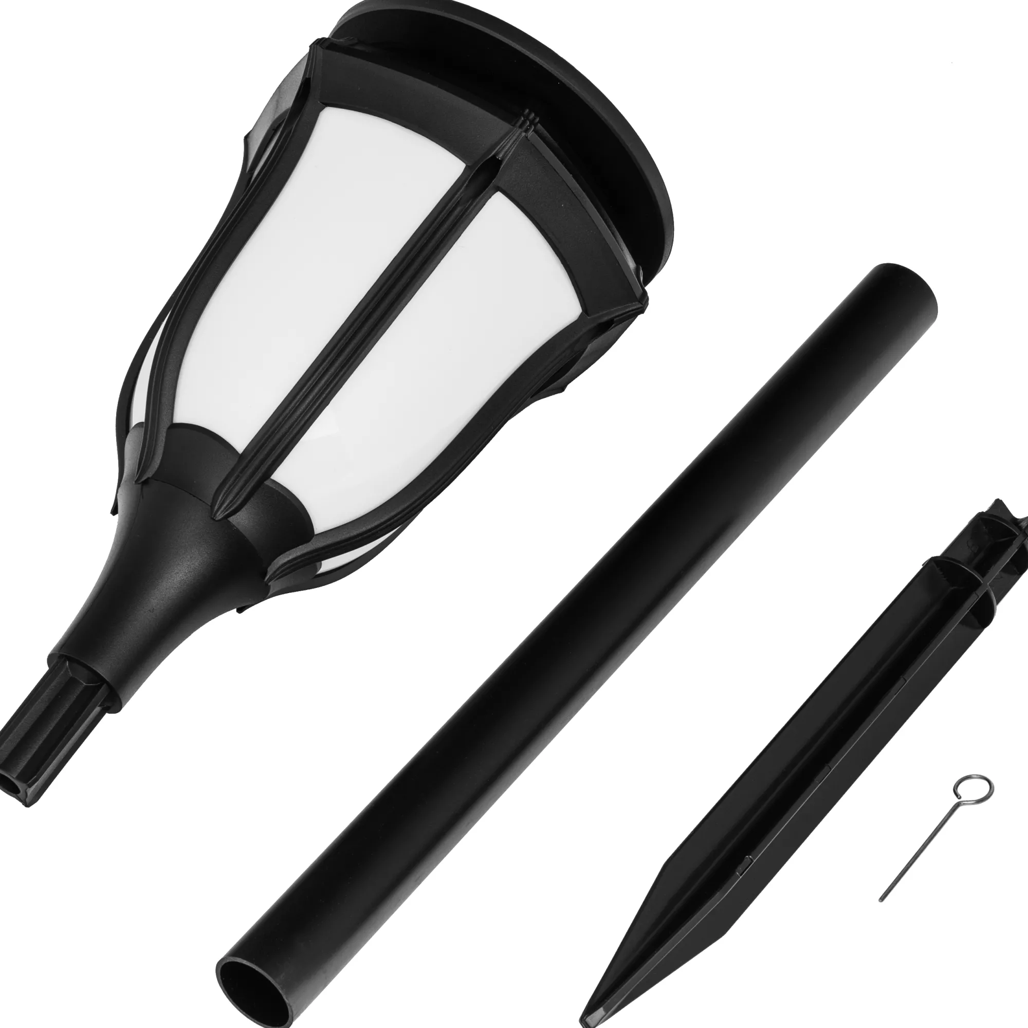 Moreland Solcellelampe LED lys med flammeeffekt