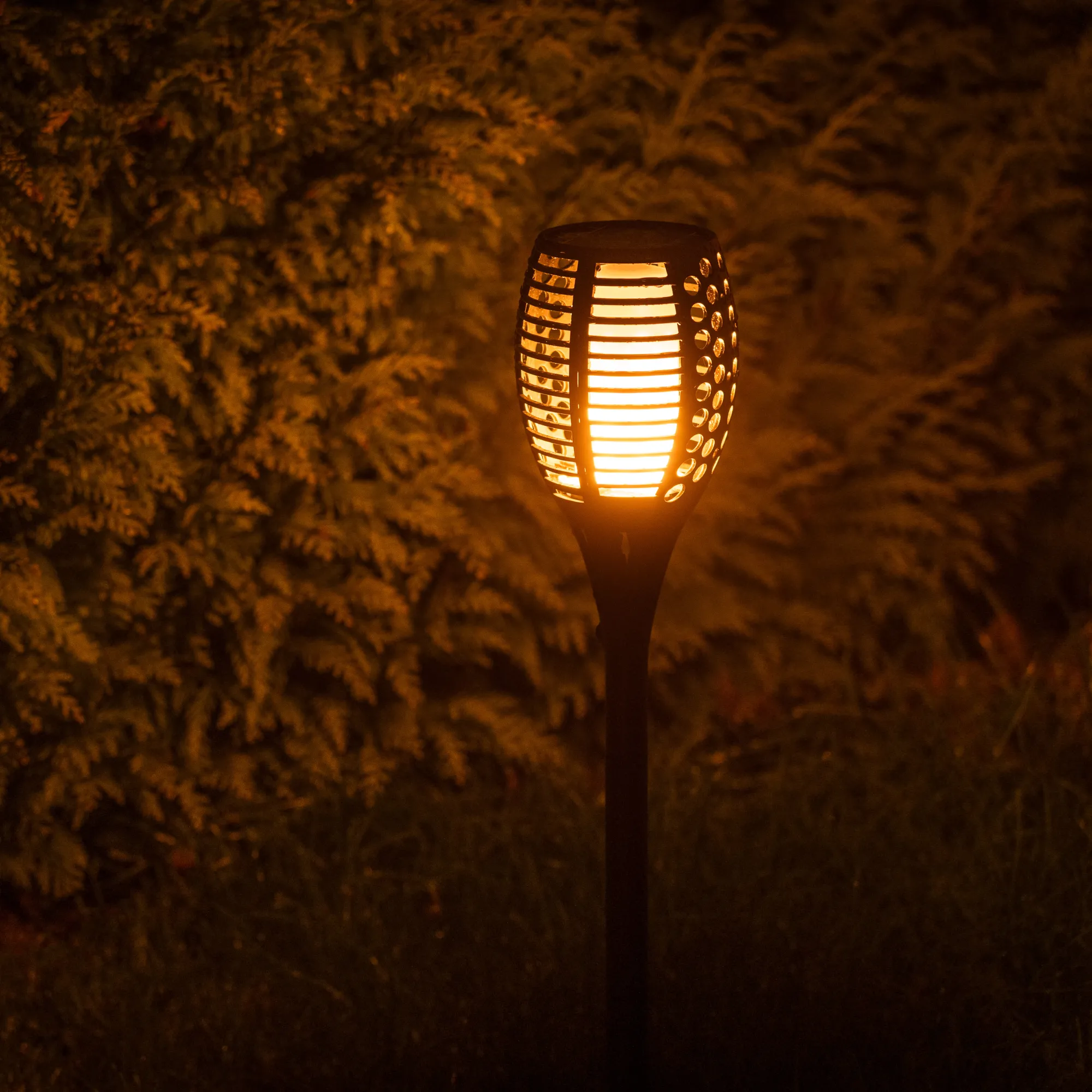 Moreland Solcellelampe Torch 96LED