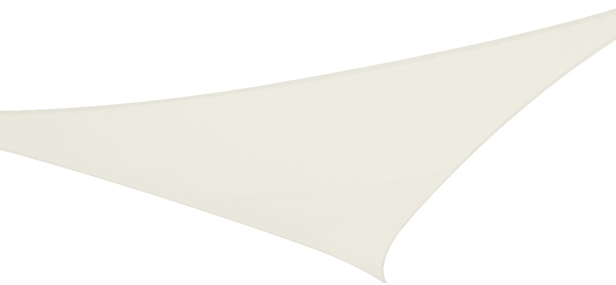 Moreland Solsejl creme PRO 3,6x3,6x3,6m