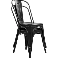Homeville Spisebordssæt LaCroix sort/sort