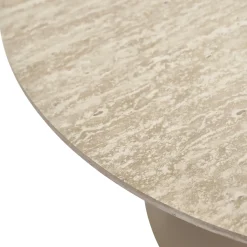 Furnhouse Tango sofabord beige travertin ø45x50cm
