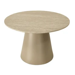 Furnhouse Tango sofabord beige travertin ø60x40cm