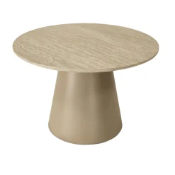 Furnhouse Tango sofabord beige travertin ø60x40cm