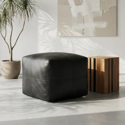 Furnhouse Tenna læder sort