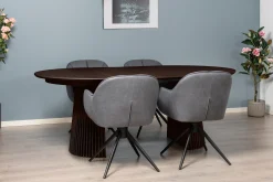 Homeville Teramo 200x120x75cm eg mørkebrun/mørkebrun