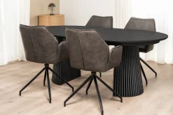 Homeville Teramo 200x120x75cm eg smoked/smoked