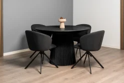 Homeville Teramo 200x120x75cm eg sort/sort