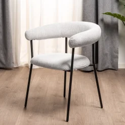 Homeville Terni eg smoked/Mia fløjl hvid