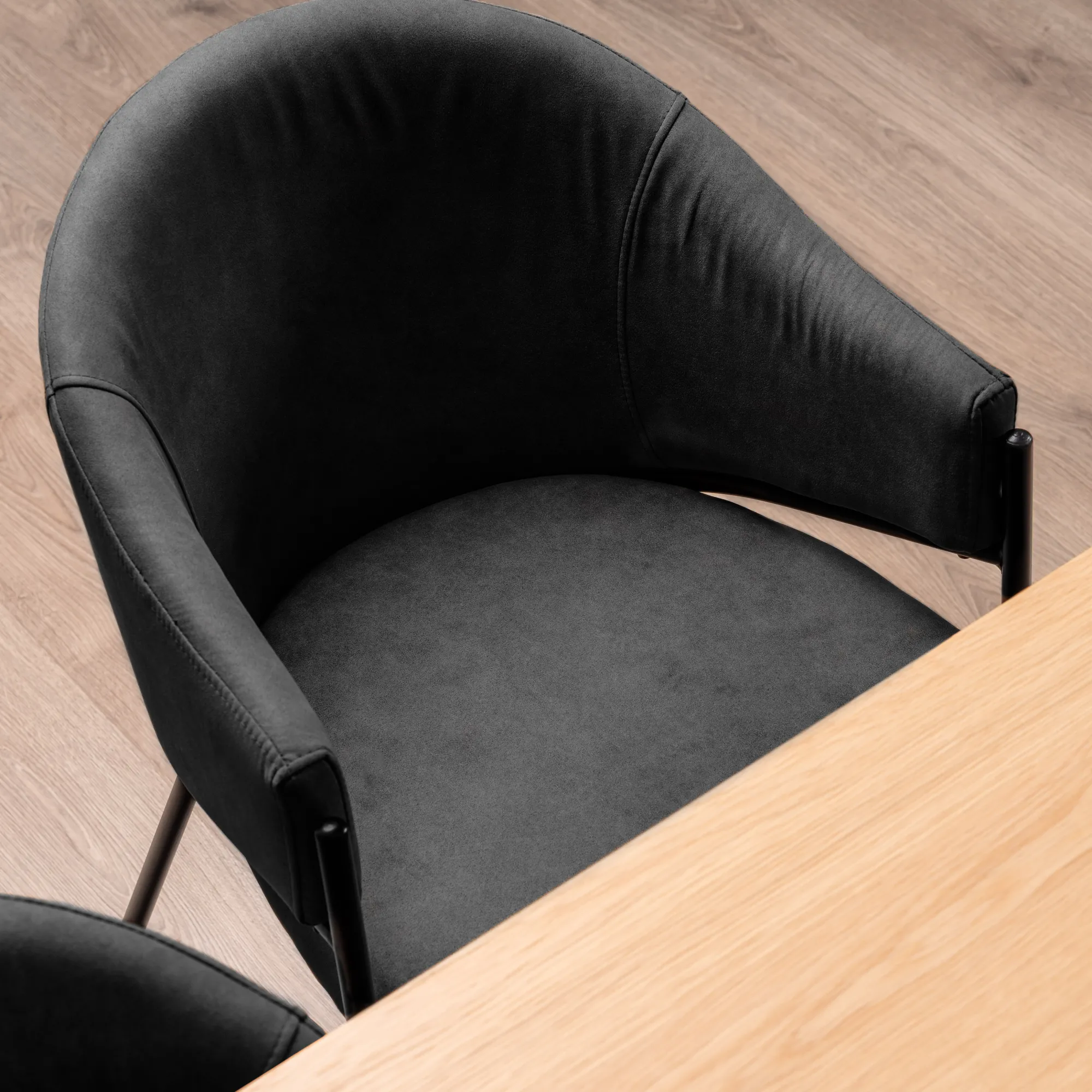 Homeville Terni natur/Felicia suede sort