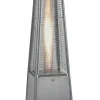 Heatus Terrassevarmer med flamme 227cm rustfrit stål