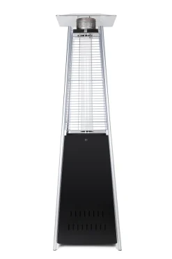 Heatus Terrassevarmer med flamme 180cm sort