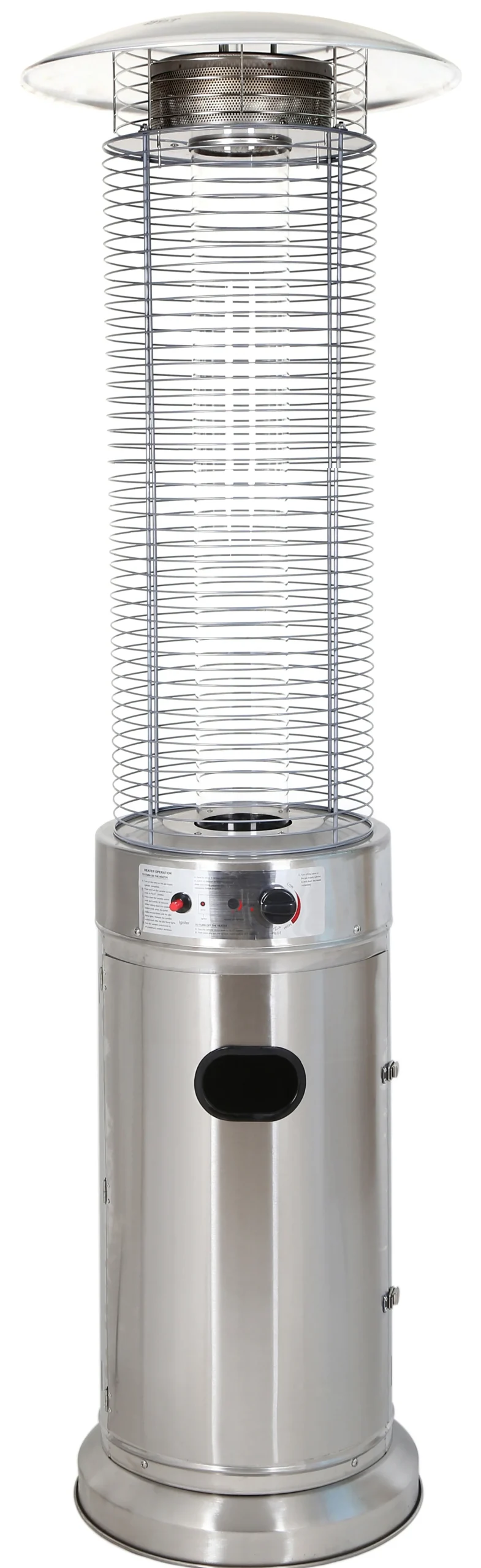 Heatus Terrassevarmer rustfrit stål 180cm
