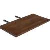Homeville Tillægsplade til Firenze eg smoked swiss edge 50x95x4cm