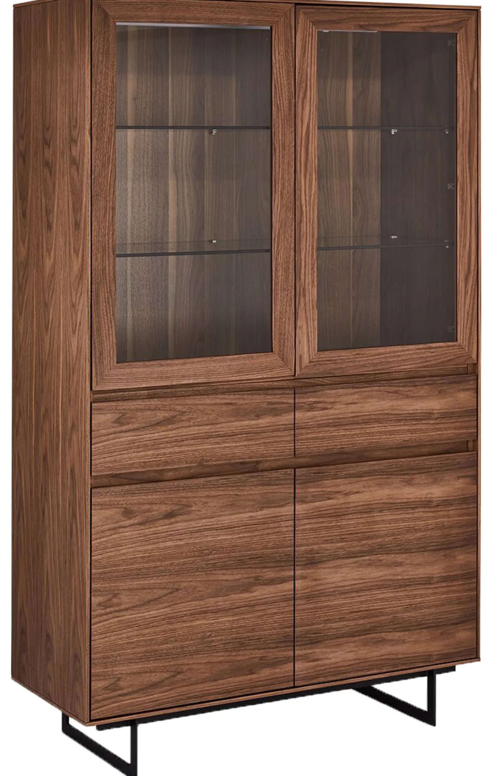 Furnhouse Tokyo Gulvvitrine valnød