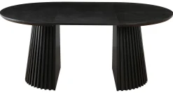 Homeville Torino 240x120x75cm eg sort/sort
