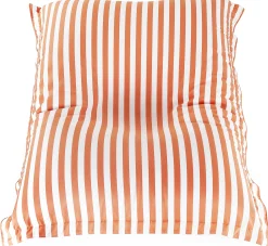 Homeville Vandtæt udendørsmadras orange/hvid