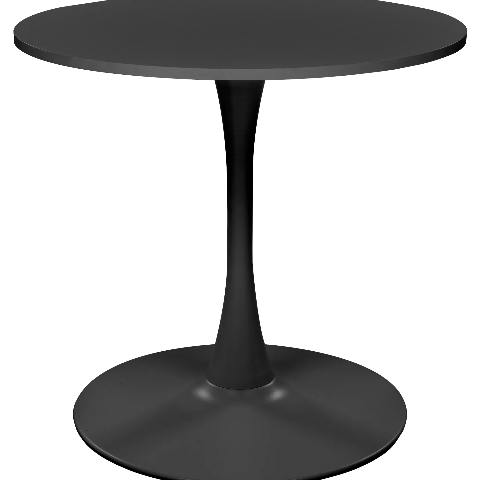 Homeville Verona 80x80x76cm sort/sort