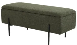 Homeville Vibe med opbevaring teddystof grøn/sort