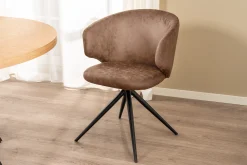 Homeville Victoria med drejefunktion suede brun