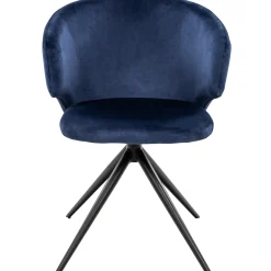 Homeville Victoria med drejefunktion velour blå