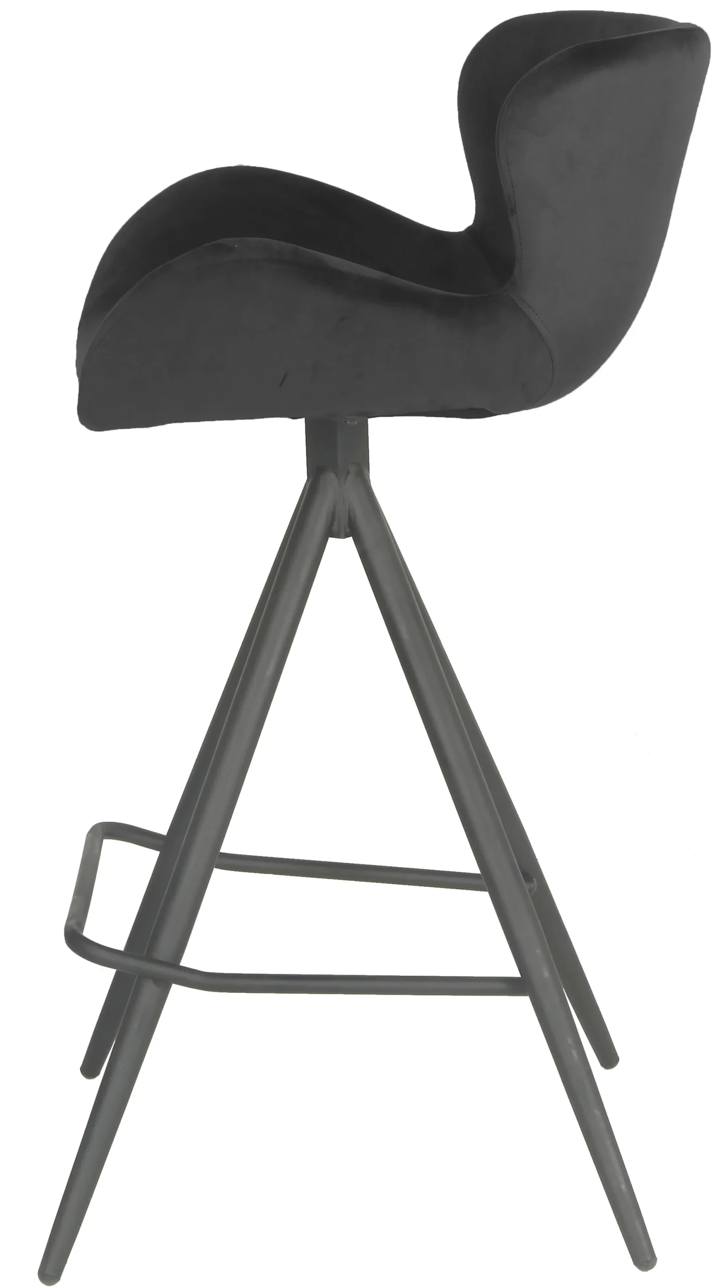 Homeville Vigga velour sort/sort