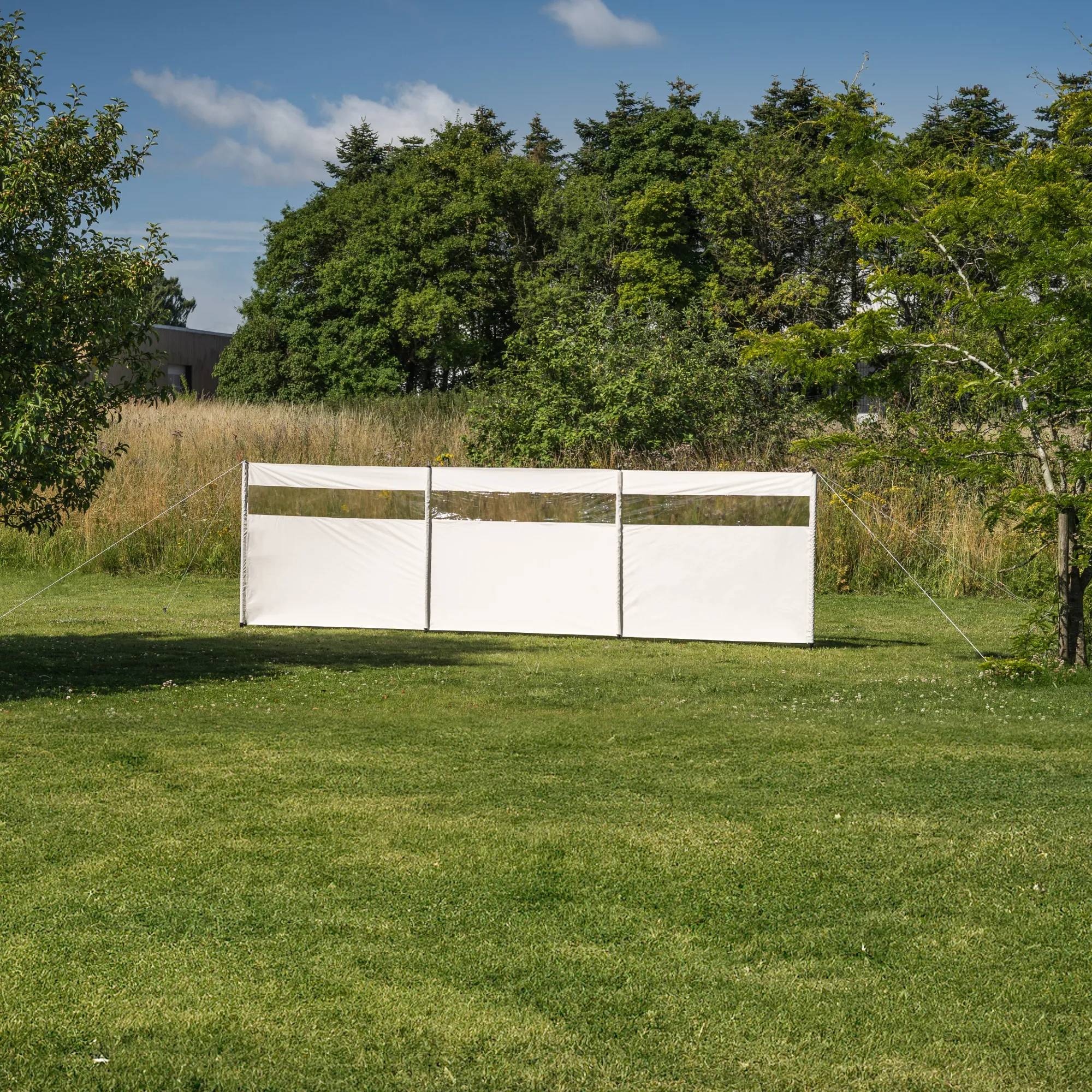 Moreland Vindsejl creme med vindue 400x140cm