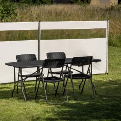 Moreland Vindsejl creme med vindue 500x140cm