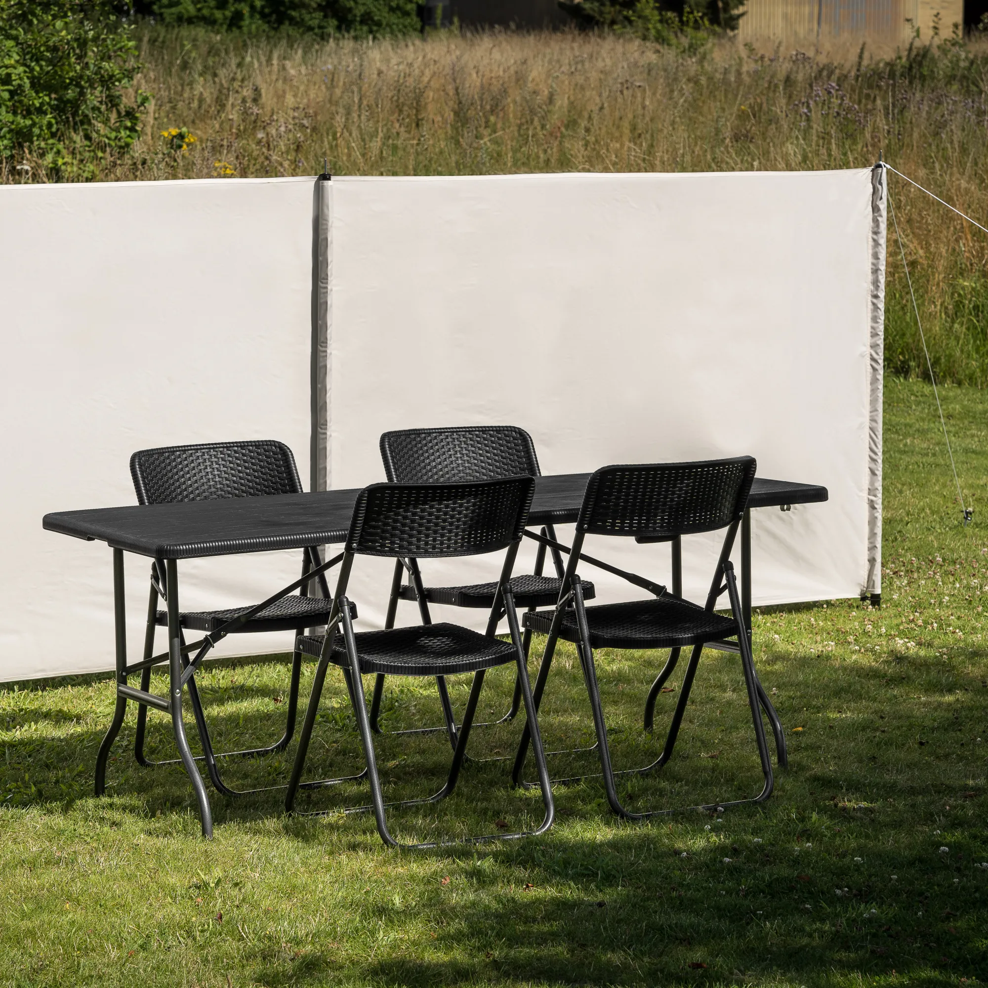 Moreland Vindsejl creme 500x140cm