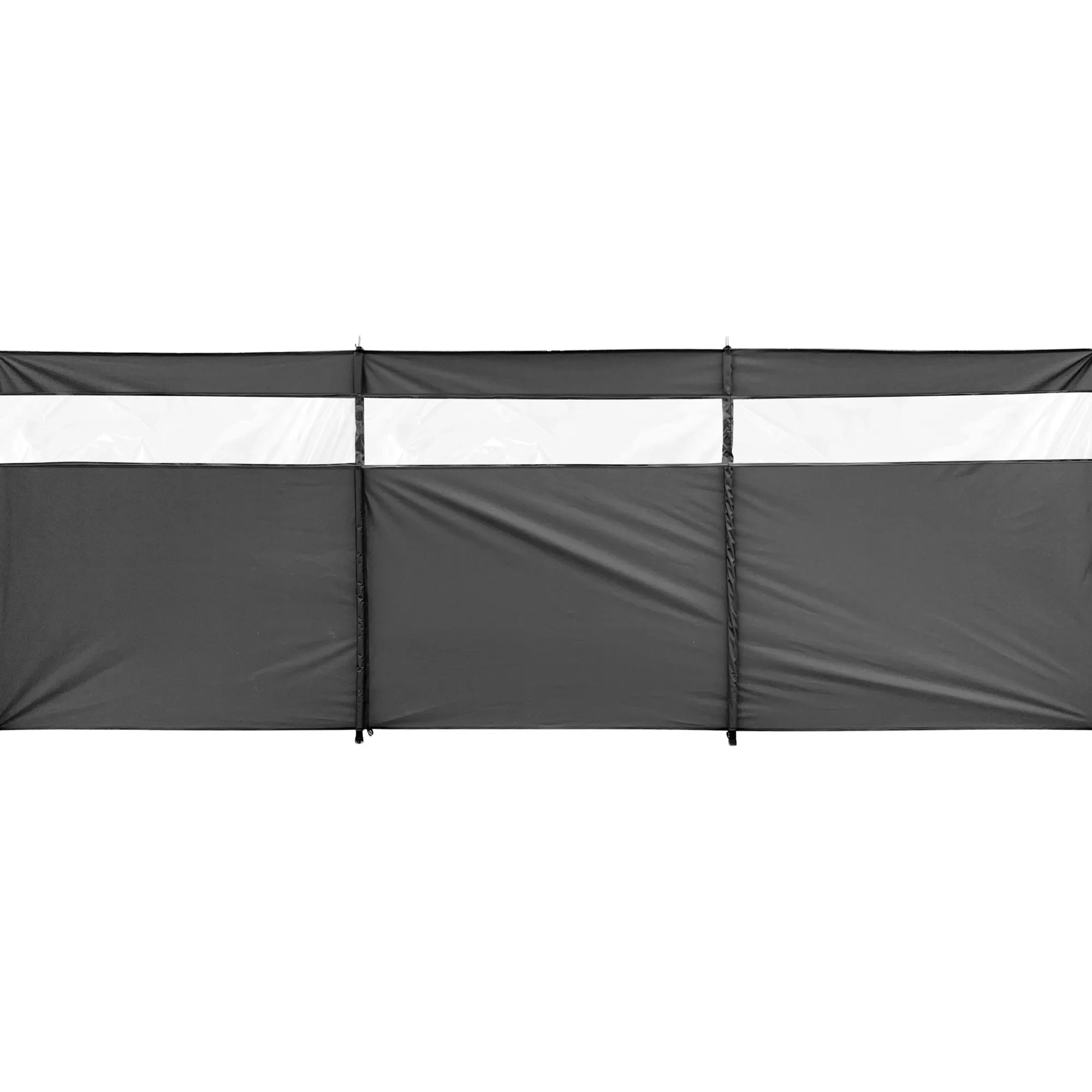 Moreland Vindsejl grå med vindue 400x140cm