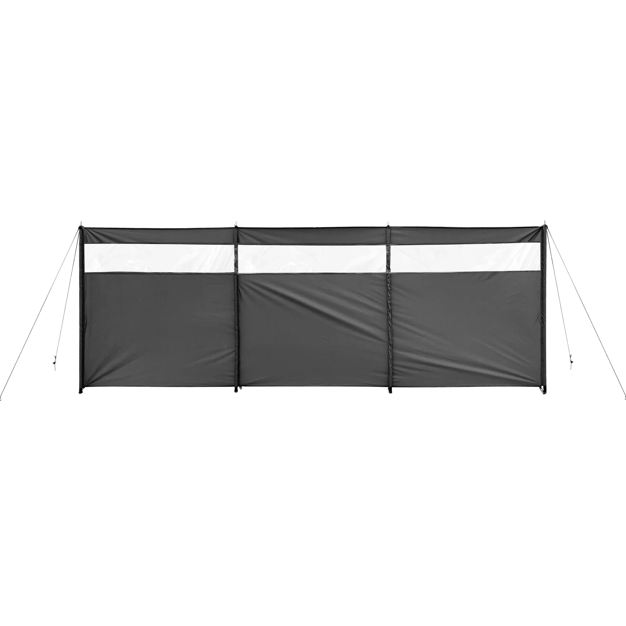 Moreland Vindsejl grå med vindue 400x140cm