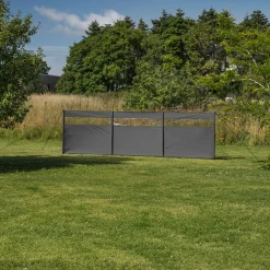 Moreland Vindsejl grå med vindue 400x140cm