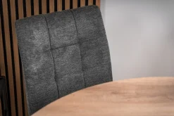 Homeville Viola med drejefunktion stof mørkegrå