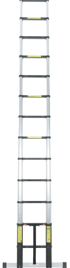 Workmann PRO teleskopstige 3,8m sort