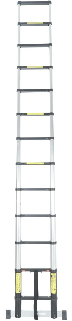 Workmann teleskopstige 3,8m sort