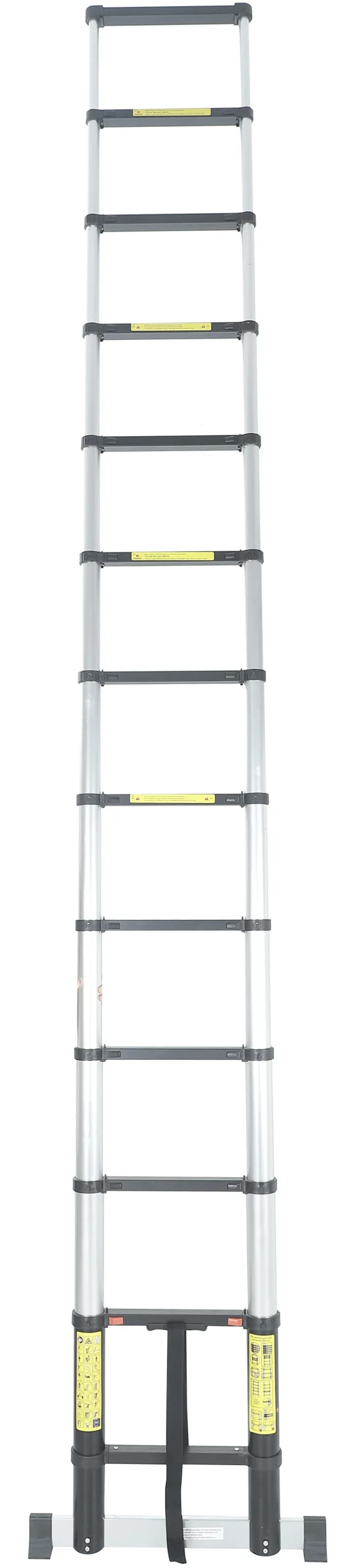 Workmann teleskopstige 3,8m sort
